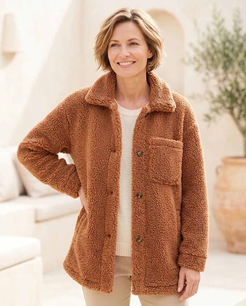 Marvis Mode - Ronor | Strukturiert Gefüttert Jacke Damen