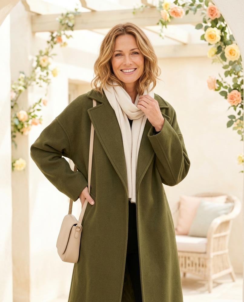 Marvis Mode - Miren | Oversized Woll Mantel Damen