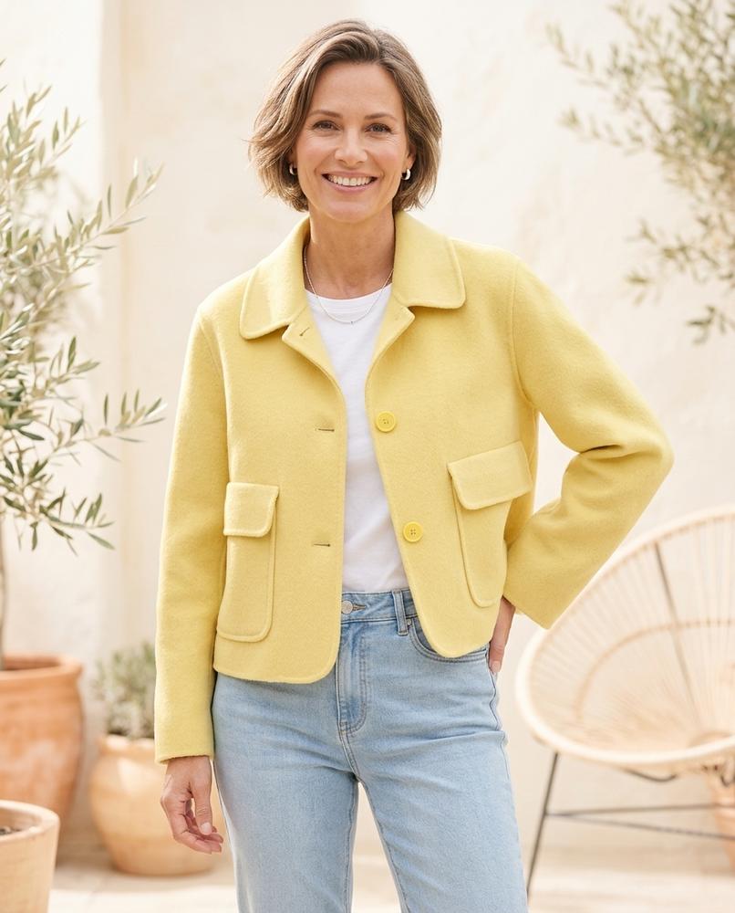 Marvis Mode - Nomin | Kurze Geknöpfte Jacke Damen