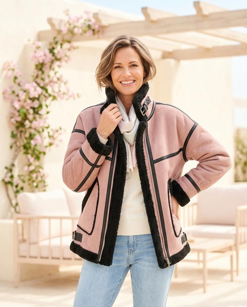 Marvis Mode - Saral | Warm Gefütterte Jacke Damen
