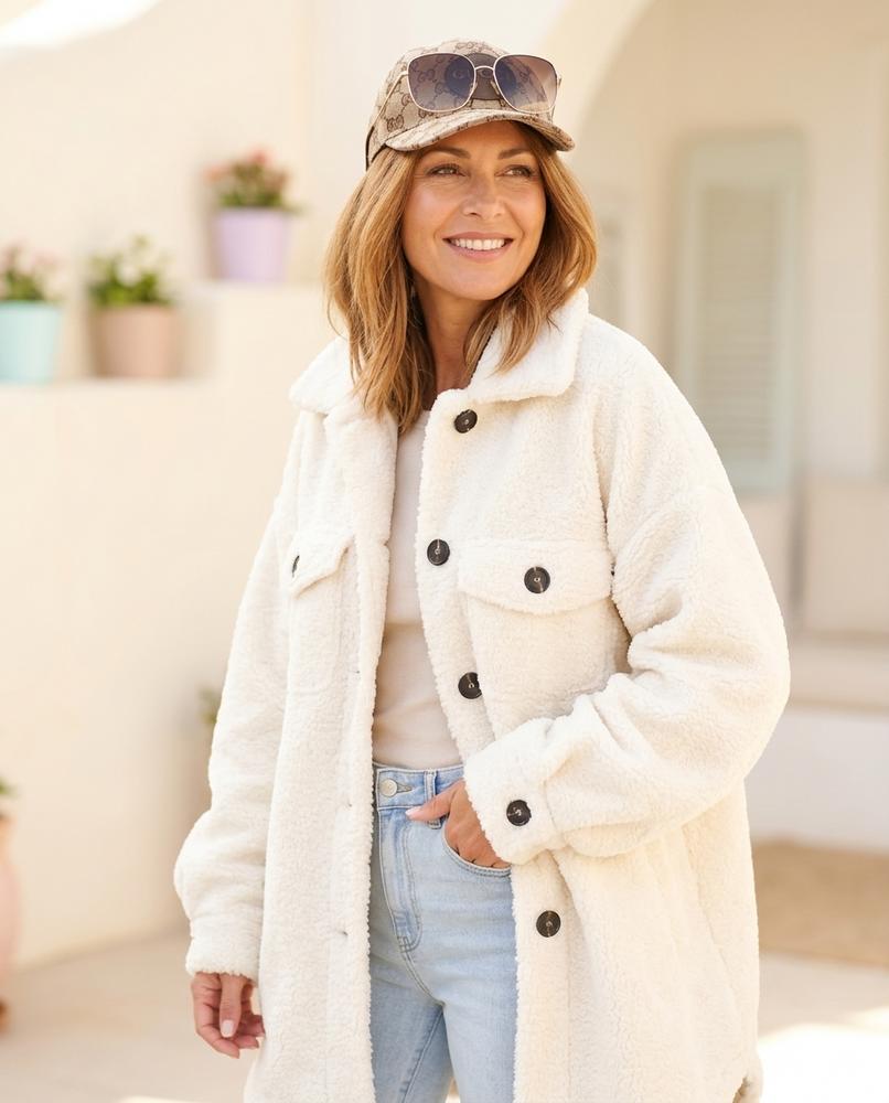 Marvis Mode - Rover | Strukturiert Geknöpft Jacke Damen
