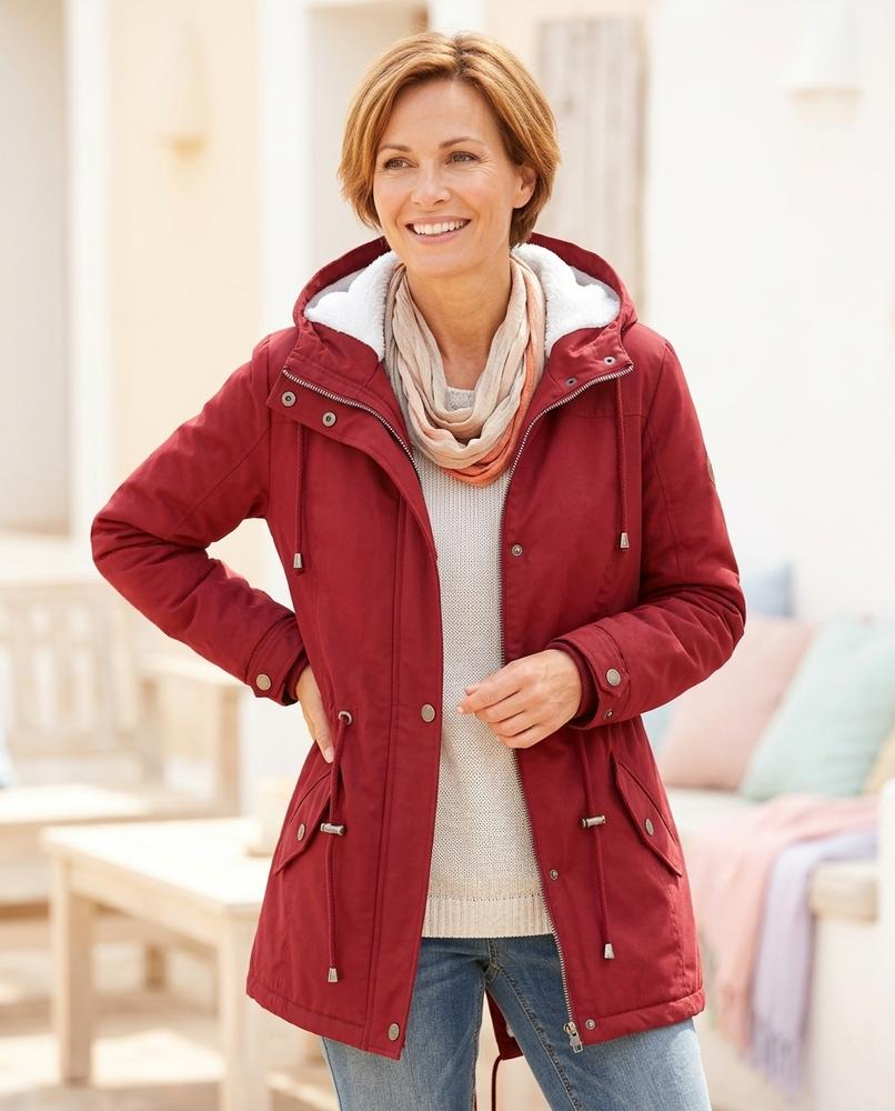 Marvis Mode - Sesan | Gefüttert Taillierbar Jacke Damen