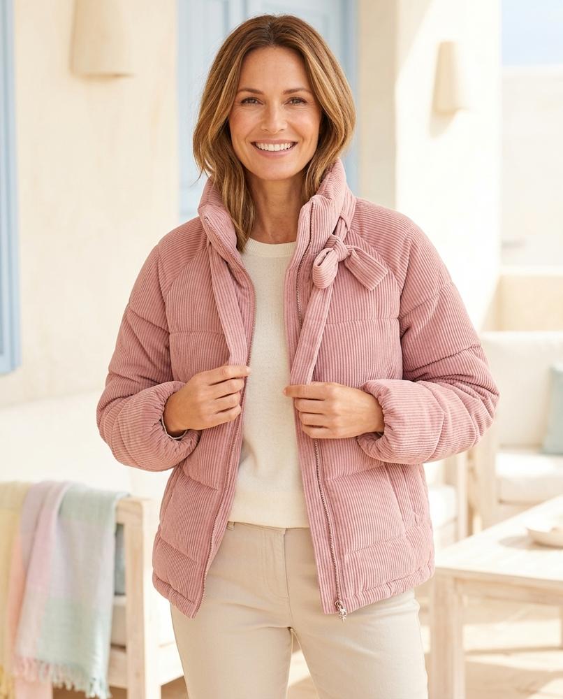 Marvis Mode - Devut | Wattierte Cord Jacke Damen