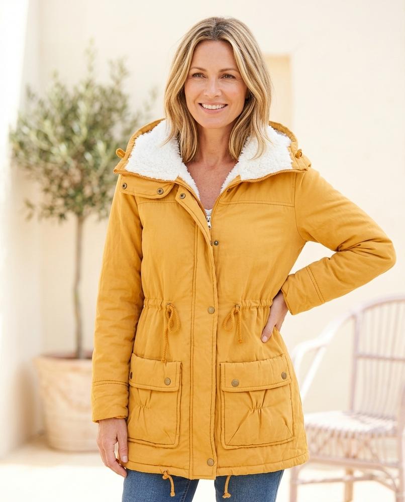 Marvis Mode - Zobil | Gefütterter Taillierbarer Mantel Damen