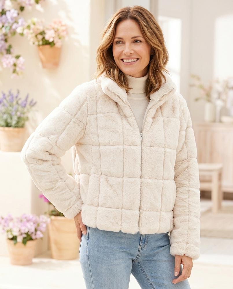 Marvis Mode - Kezok | Gesteppt Hochgeschlossen Jacke Damen