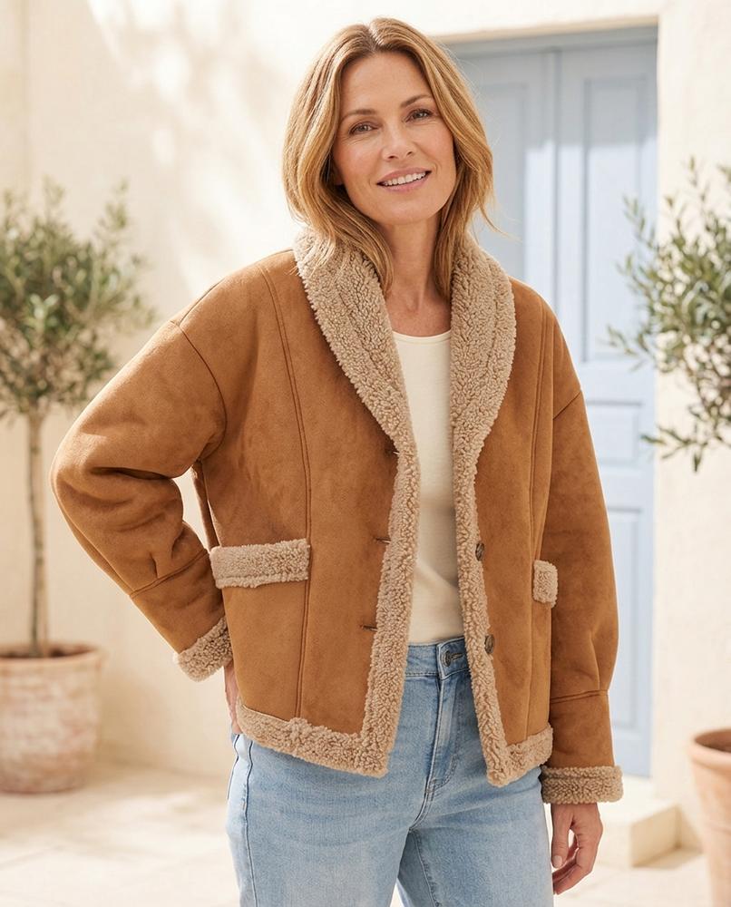 Marvis Mode - Sigus | Gefüttert Geknöpft Jacke Damen