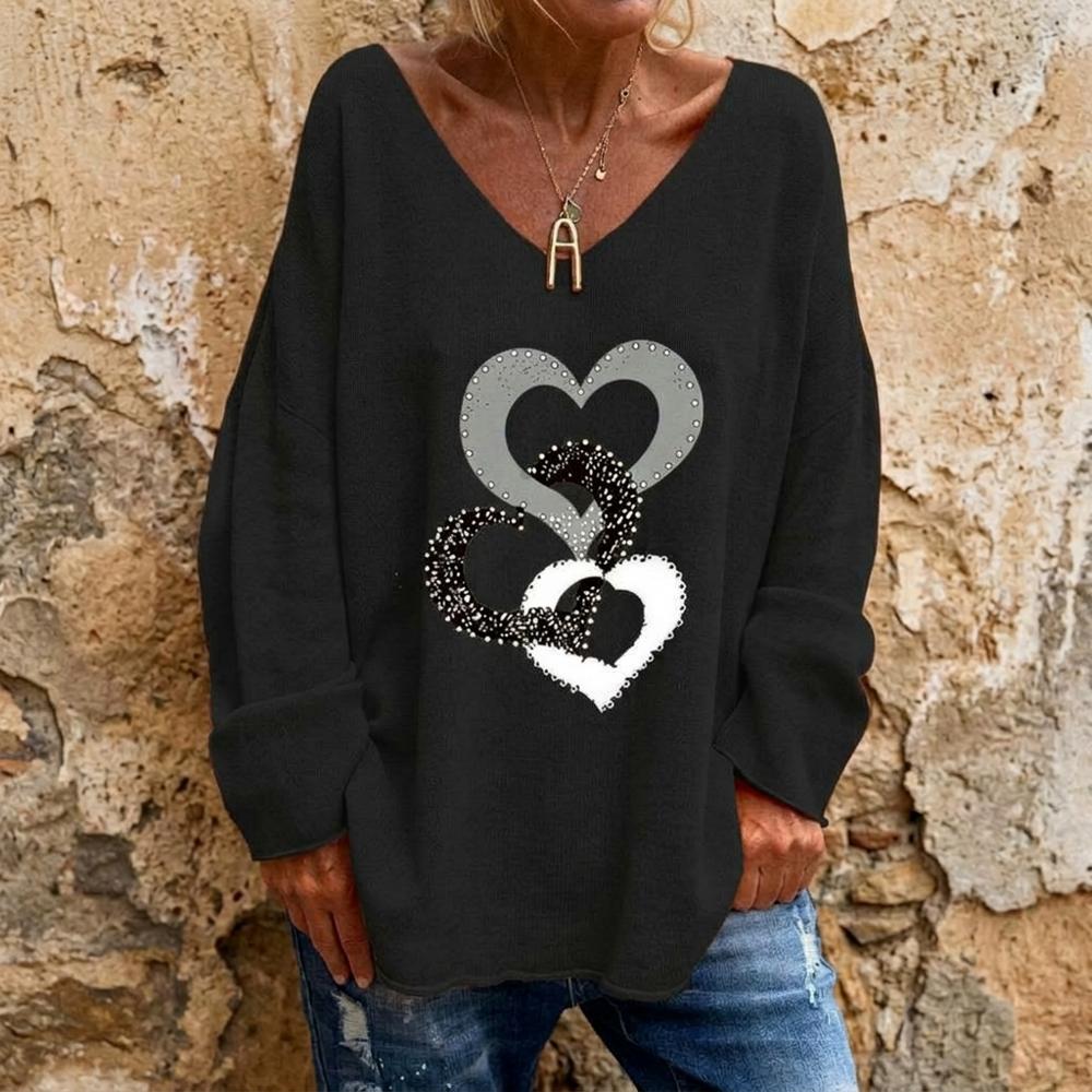 Marvis Mode - Zever | Verzierter Gestrickter Pullover Damen
