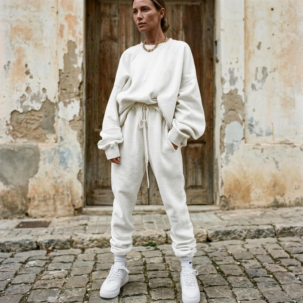 Marvis Mode - Vamin | Locker Geschnittener Zweiteiliger Anzug Damen