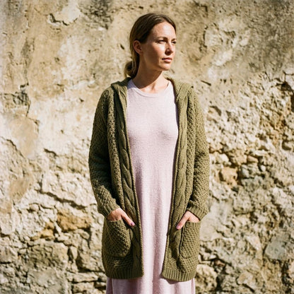 Marvis Mode - Kasol | Grobgestrickter Offener Cardigan Damen