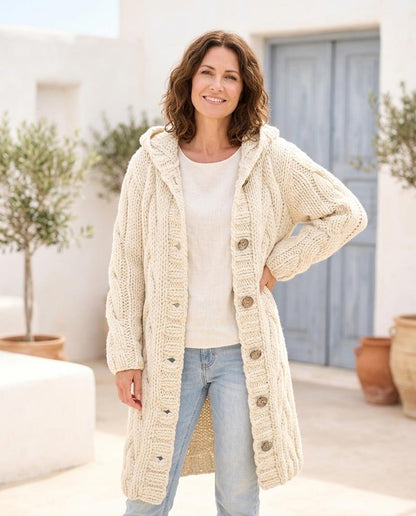 Marvis Mode - Sevin | Grobgestrickter Strick Cardigan Damen