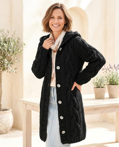 Marvis Mode - Sevin | Grobgestrickter Strick Cardigan Damen