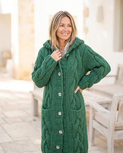 Marvis Mode - Sevin | Grobgestrickter Strick Cardigan Damen