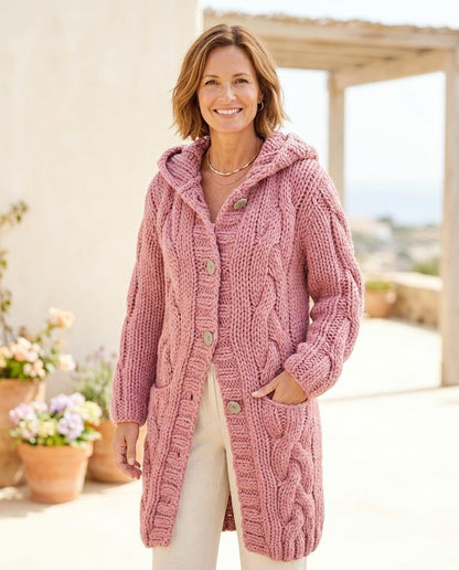 Marvis Mode - Sevin | Grobgestrickter Strick Cardigan Damen