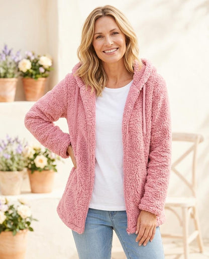Marvis Mode - Allan | Plüschig Gefüttert Jacke Damen