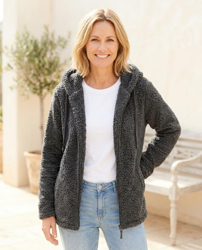 Marvis Mode - Allan | Plüschig Gefüttert Jacke Damen