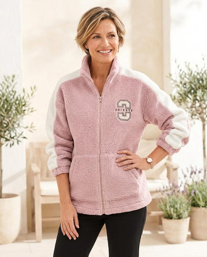 Marvis Mode - Alrel | Gefütterte Teddyfell Jacke Damen