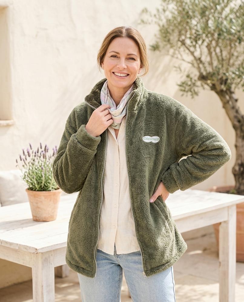 Marvis Mode - Sasol | Gefütterte Plüschige Jacke Unisex