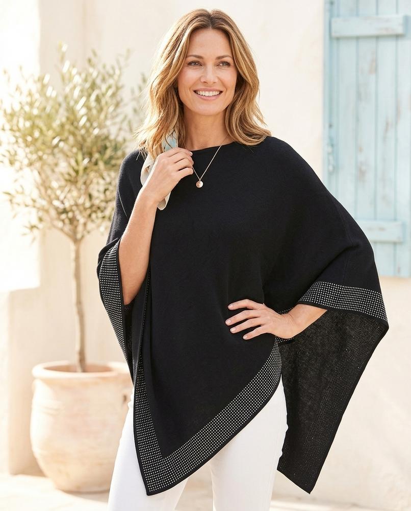 Marvis Mode - Ralev | Besetzter Strick Pullover Damen