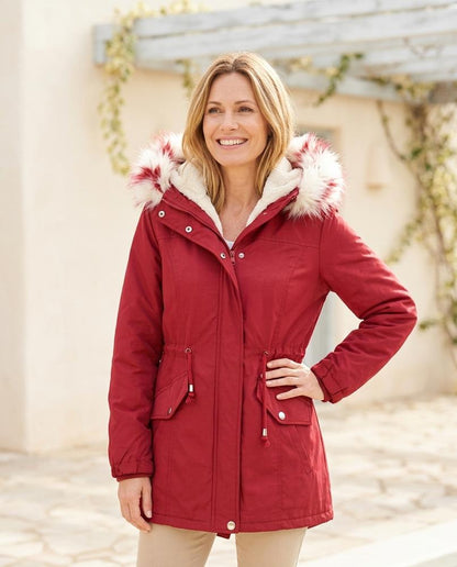 Marvis Mode - Zevan | Gefüttert Kapuzen Jacke Damen
