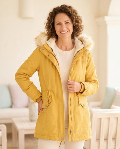 Marvis Mode - Zevan | Gefüttert Kapuzen Jacke Damen