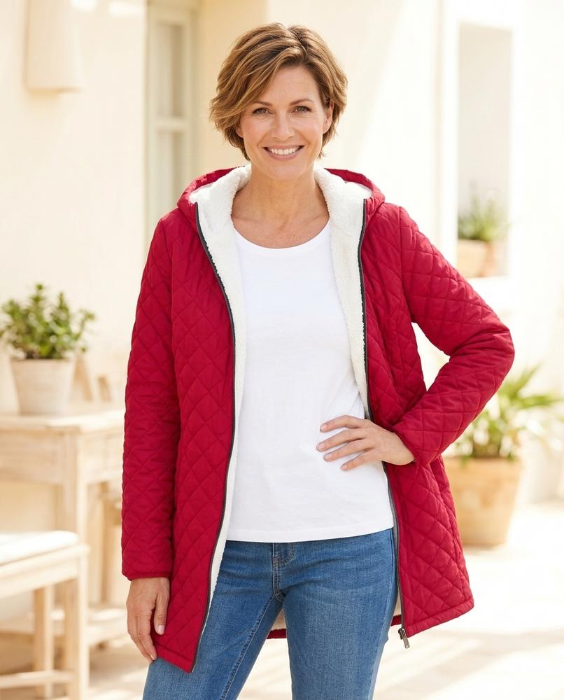 Marvis Mode - Tavar | Gesteppt Gefüttert Mantel Damen