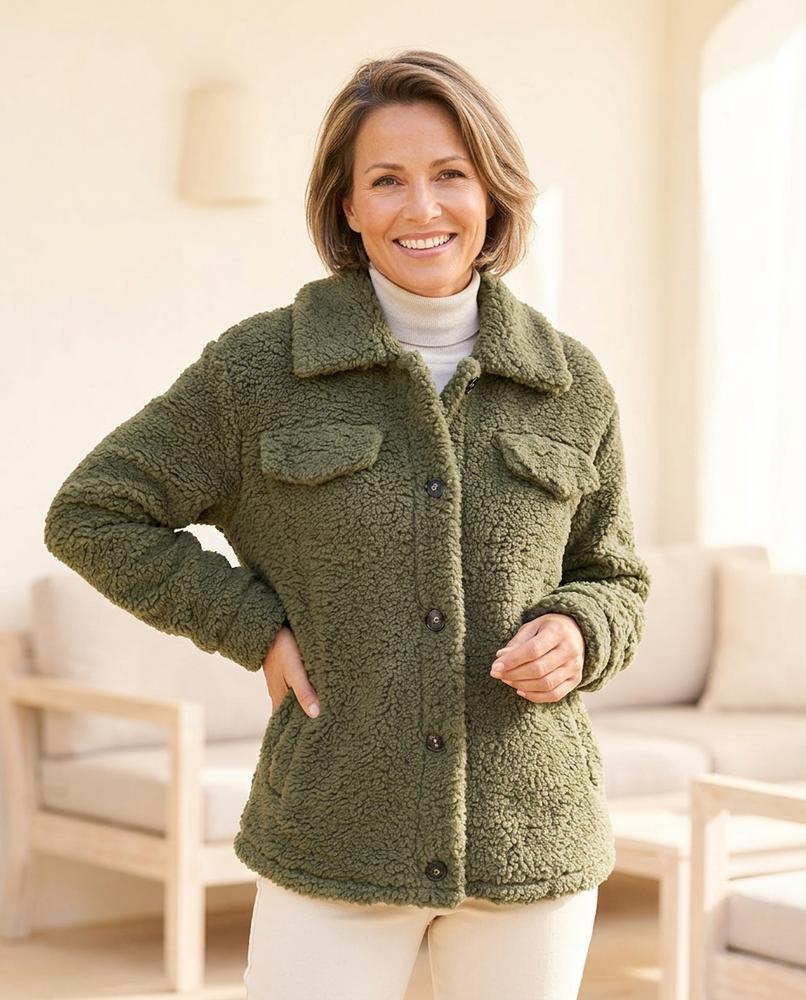 Marvis Mode - Covin | Strukturiert Geknöpft Jacke Damen