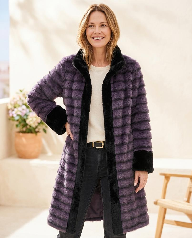 Marvis Mode - Colen | Segmentierter Gefütterter Mantel Damen