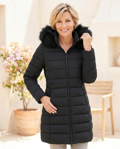 Marvis Mode - Vedar | Gesteppter Gefütterter Mantel Damen