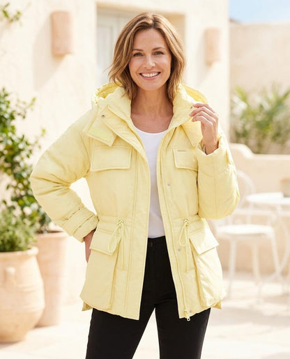 Marvis Mode - Corel | Gefüttert Hochgeschlossen Jacke Damen