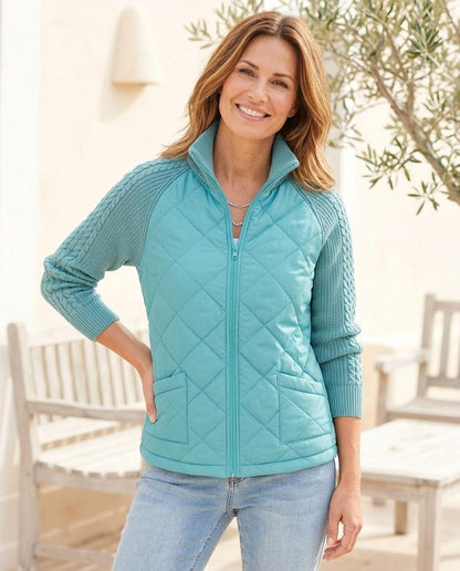 Marvis Mode - Elmor | Gesteppt Wattiert Jacke Damen