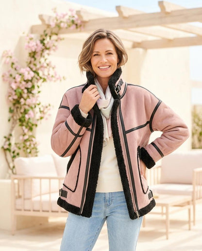 Marvis Mode - Saral | Warm Gefütterte Jacke Damen