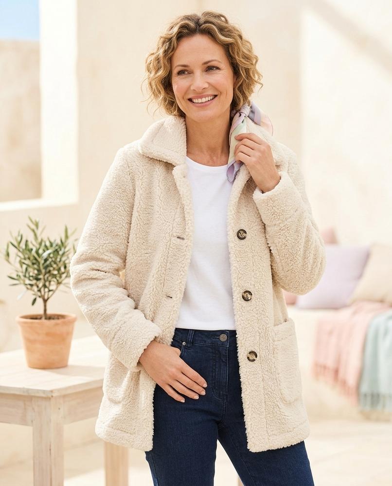 Marvis Mode - Canor | Gefütterte Texturierte Jacke Damen