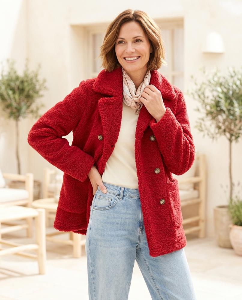 Marvis Mode - Canor | Gefütterte Texturierte Jacke Damen
