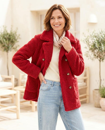 Marvis Mode - Canor | Gefütterte Texturierte Jacke Damen