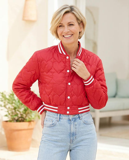 Marvis Mode - Nemin | Gesteppt Gerippt Jacke Damen