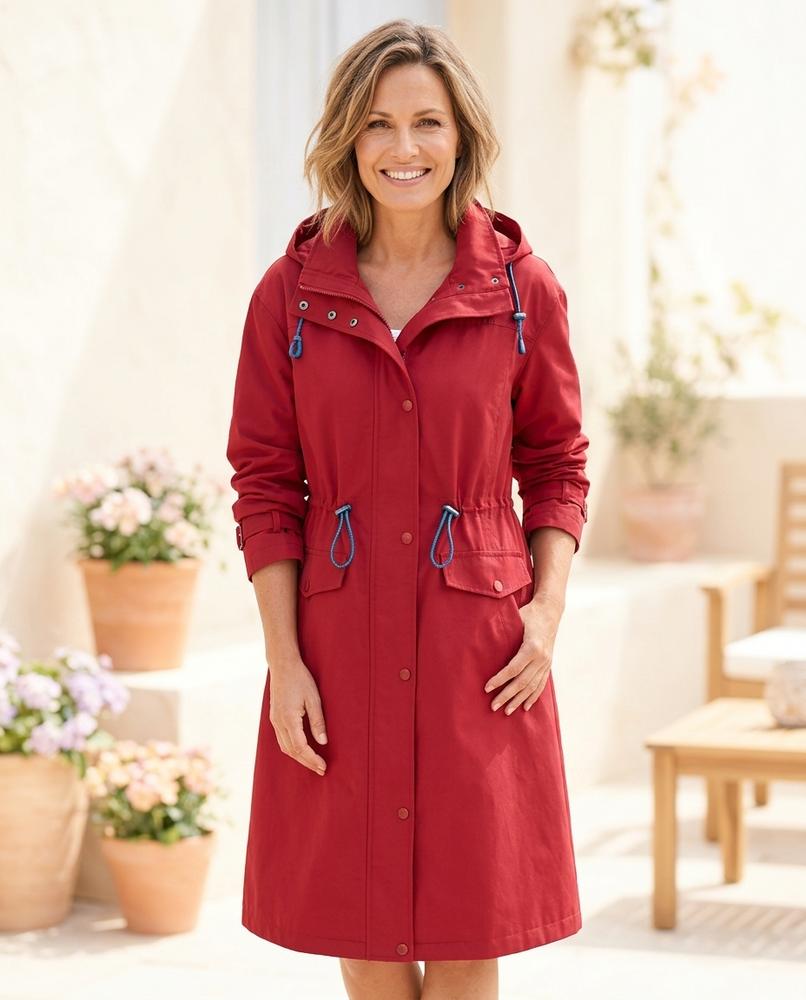 Marvis Mode - Vikar | Taillierbarer Langer Mantel Damen