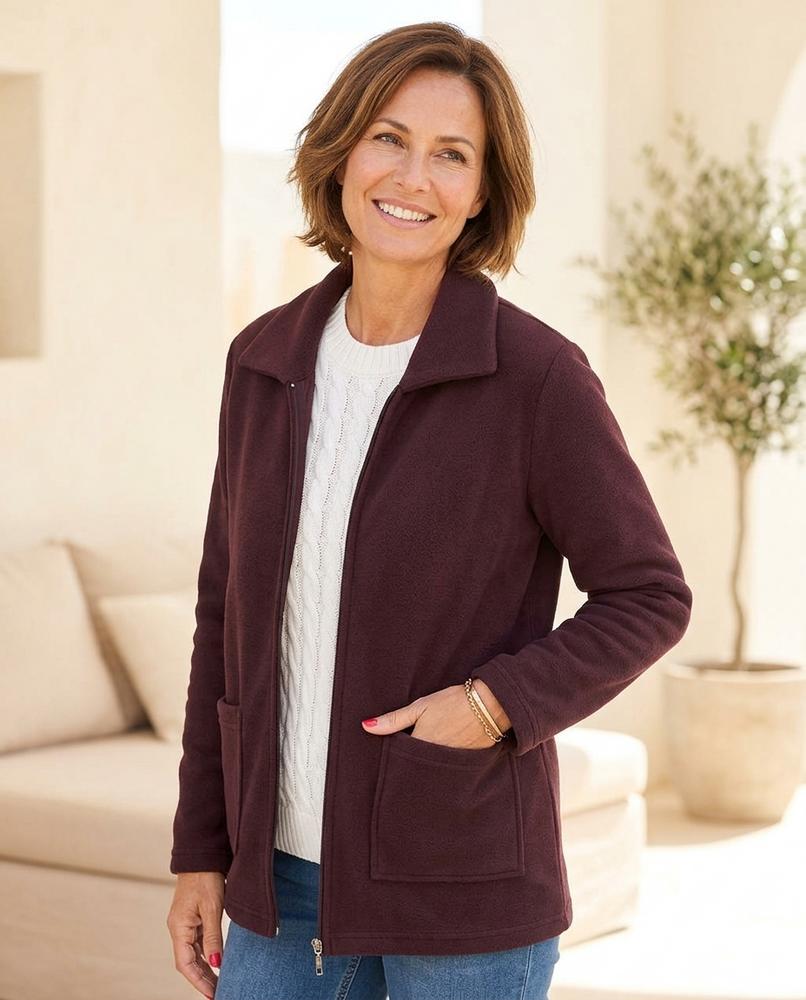 Marvis Mode - Zarel | Gerade Geschnittene Weiche Jacke Damen