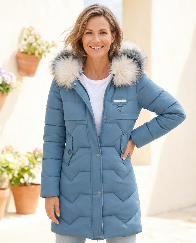 Marvis Mode - Vimor | Wattierter Gesteppter Mantel Damen