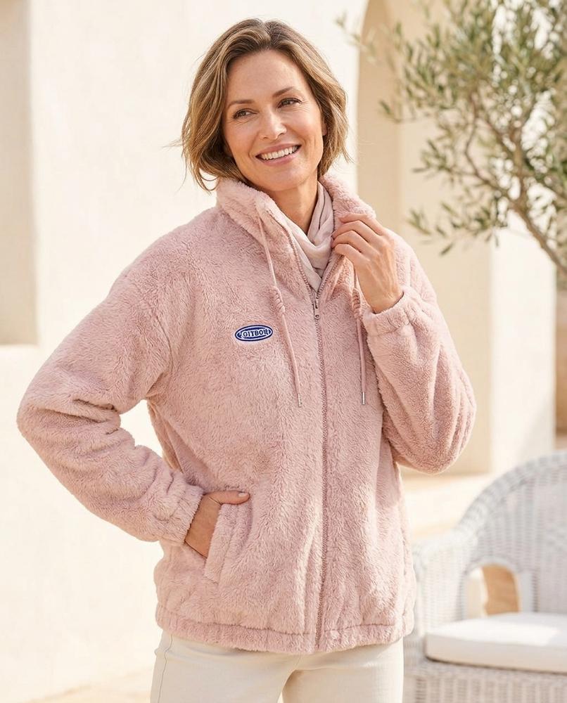 Marvis Mode - Neven | Plüschig Hochgeschlossen Jacke Damen