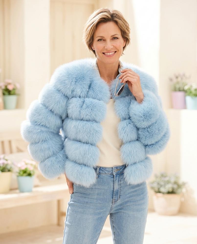 Marvis Mode - Lodan | Voluminöse Segmentierte Jacke Damen