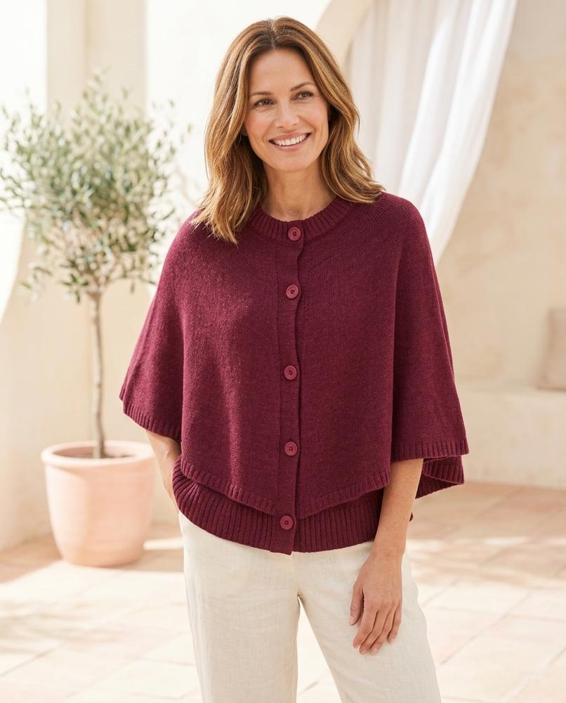 Marvis Mode - Milor | Gestuft Geknöpft Cardigan Damen
