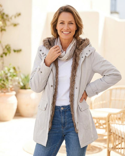 Marvis Mode - Sedan | Gefüttert Tailliert Jacke Damen