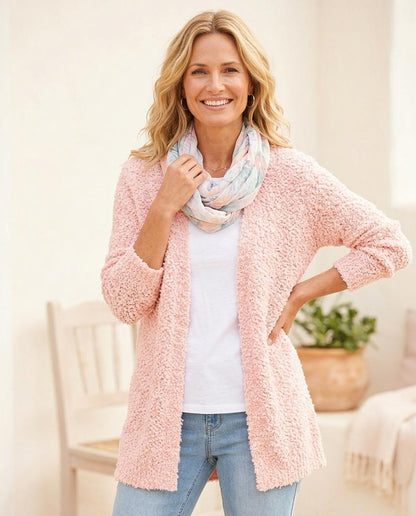 Marvis Mode - Casel | Kapuzen Teddy Cardigan Damen