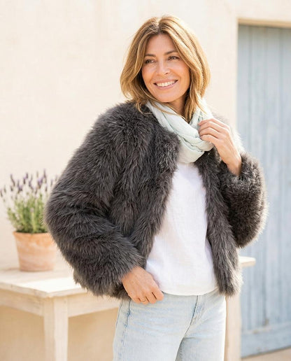 Marvis Mode - Nolan | Strukturierter Langärmliger Cardigan Damen