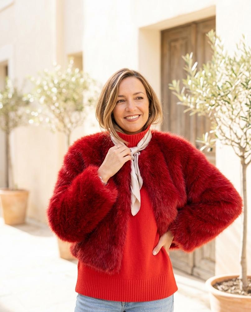 Marvis Mode - Nolan | Strukturierter Langärmliger Cardigan Damen