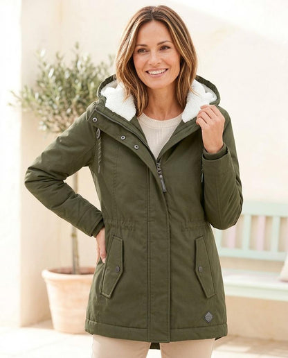 Marvis Mode - Lymer | Gefüttert Tailliert Jacke Damen