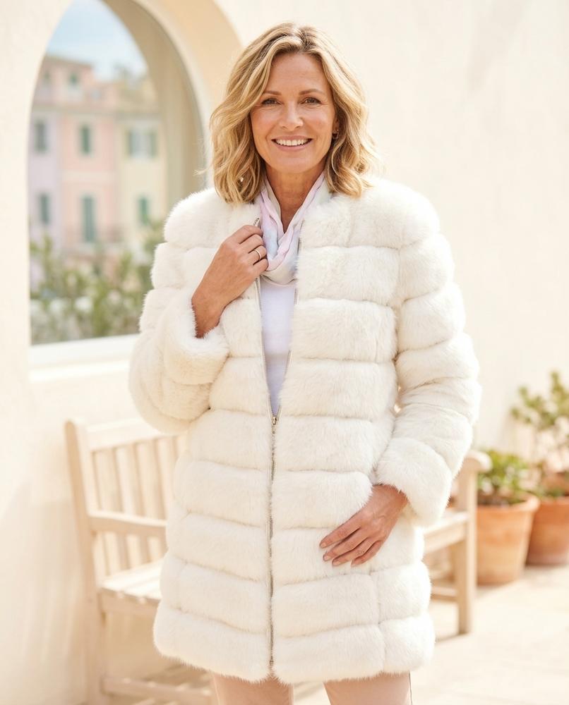 Marvis Mode - Calom | Gesteppt Wattiert Mantel Damen