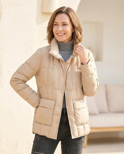Marvis Mode - Vesol | Gesteppt Wattiert Jacke Damen