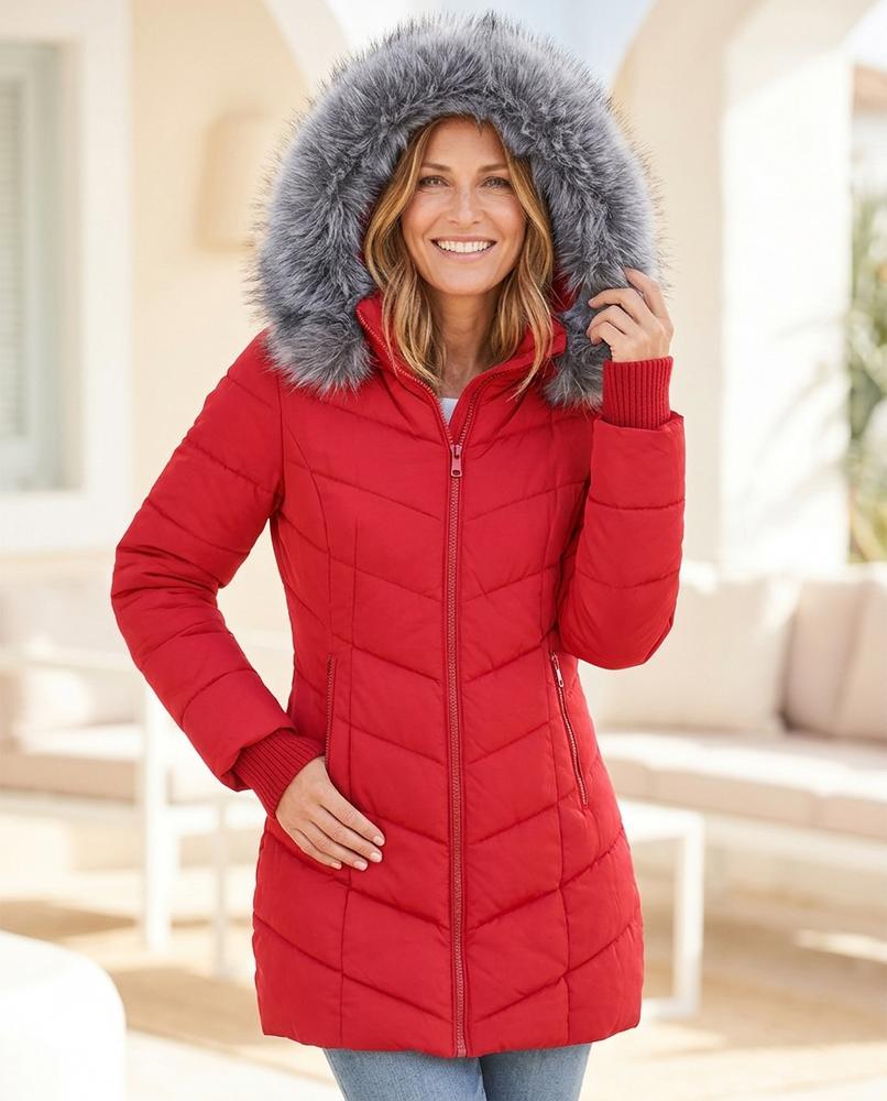 Marvis Mode - Rirev | Gesteppt Gefüttert Jacke Damen