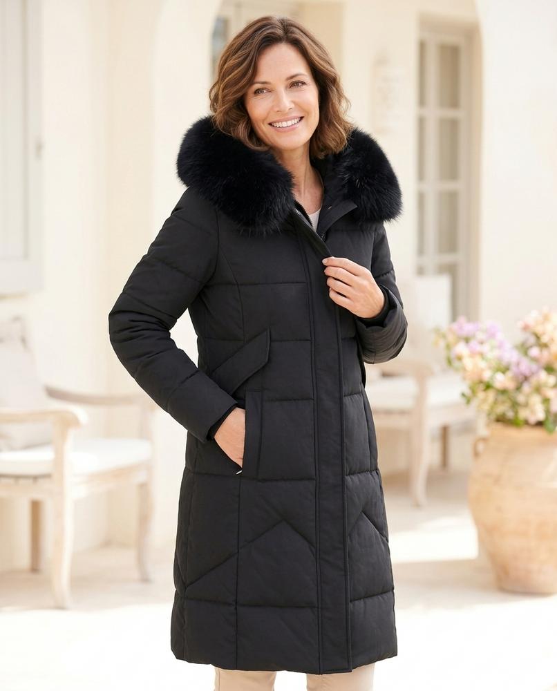 Marvis Mode - Eavit | Gesteppter Gefütterter Mantel Damen